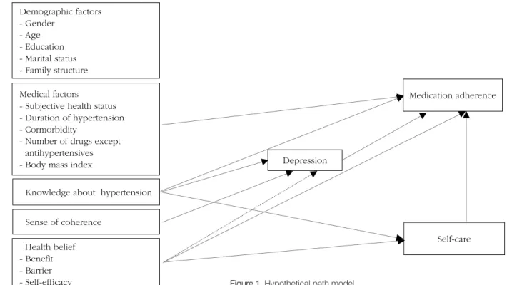 Figure 1. Hypothetical path model.