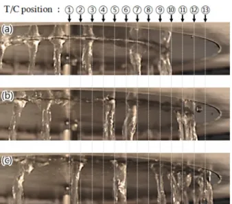 Fig. 7  Sectional view of flow region.