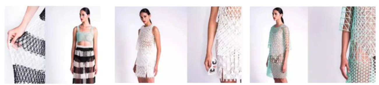 Figure 9. Mesostructure Cellular Material Clothing of Danit Peleg ‘Liberty Leading the people’ (danitpeleg.com) Figure 10