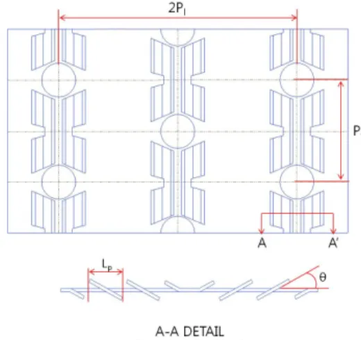 Table 1  Previous studies on louver-finned heat exchanger Investigator L p (mm) θ (deg) n l A l /A o P t (mm) P l (mm) P l /P t D c (mm) P f (mm) n Wang et al