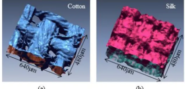 Figure  1.  3D  Surface  of  Cotton  and  Silk  -Lee  &amp;  Lee  ,  2012