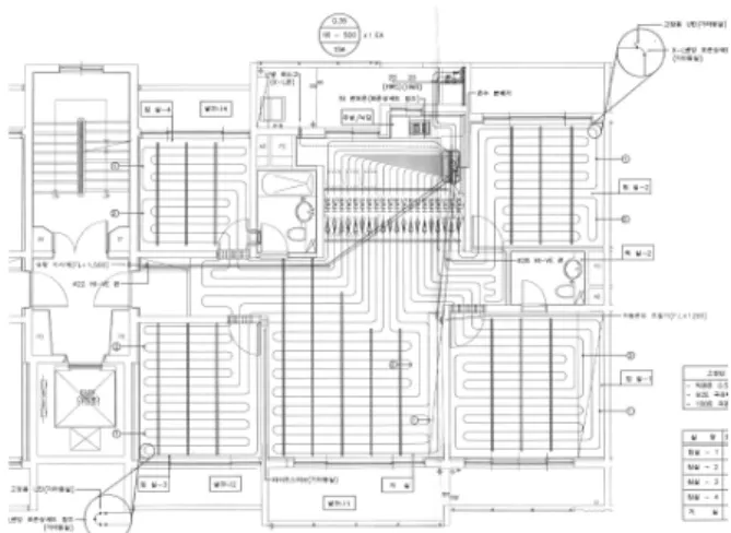Fig.  2    Piping  on  extended  balcony.