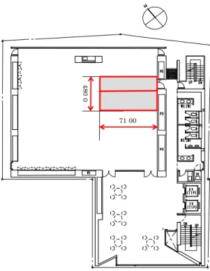 Fig. 2    The  measuring  object  floor  plan.