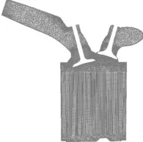 Fig. 2 Mesh generation for numerical analysis