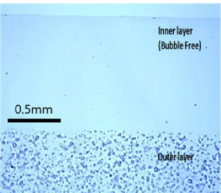 Fig. 12. Optical micrograph of inner layer cross section made by debubbling process