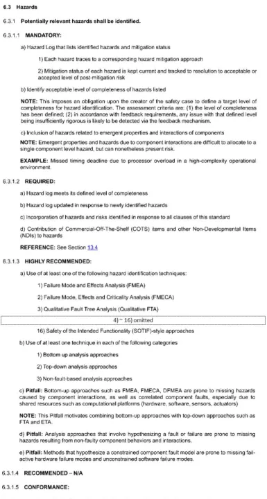Fig. 3. Examples of normative elements in safety cases. 그림 3. 안전 사례에 포함되는 각 요소의 표기 예 을 구성하는 다양한 구성 요소를 제 3자가 제공하 는 경우, 내부 설계 및 구현에 대한 정보를 제공하 지 않고도 EooC 인터페이스를 통해 필요한 안전 관련 정보만을 전달할 수 있도록 한다