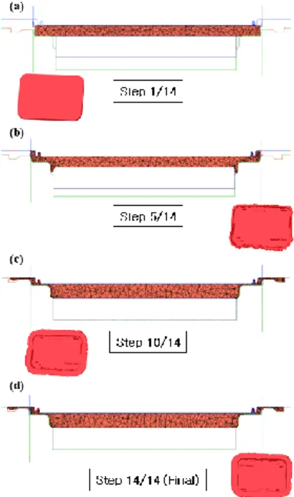 Table 1 FE-simulation conditions of plate forging  process with back-pressure 