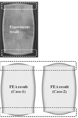 Fig.  15  Comparison  of  experimental  and  FE-analysis  result 