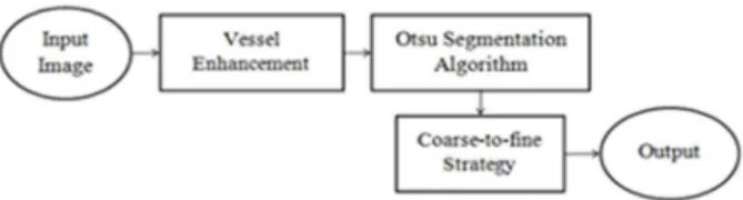 Fig. 4.  Large  vessel  extraction based coarse-to-fine  segmentation  strategy.