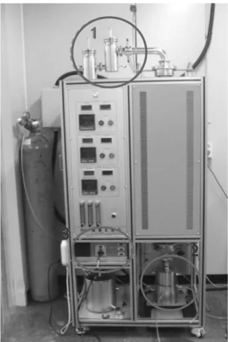 Fig. 2. Ultrasonic spray pyrolysis system