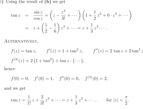 Figure 7: The four singularities and the disc of convergence.