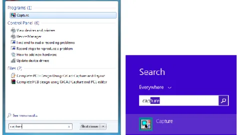 Hình 2.1  Khởi động phần mềm Capture trong Windows 7 và Windows 8 