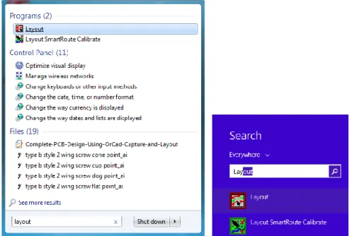 Hình 2.15  Khởi động phần mềm Layout trong Windows 7 và Windowns 8 