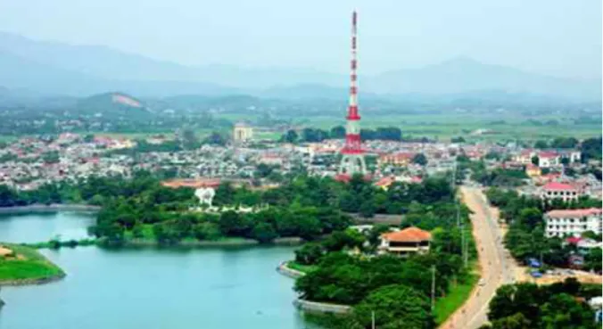 Hình 1: Toàn cảnh thành phố Tuyên Quang 