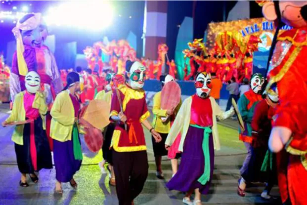 Hình ảnh một trong những lễ hội dân gian tiêu biểu của Quảng Ninh. 