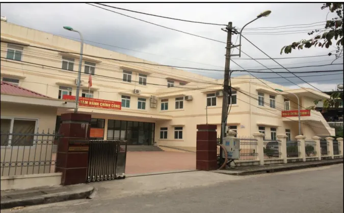 Hình 1.7. Trung tâm hành chính công, huyện Hoành Bồ đã đưa vào  khai thác sử dụng năm 2016 