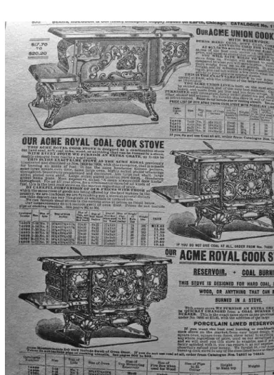 Figure 1.7 An early coal-burning stove.