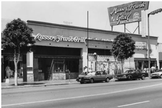 Figure 1.10 Musso &amp; Frank Grill in Hollywood as it looks today.