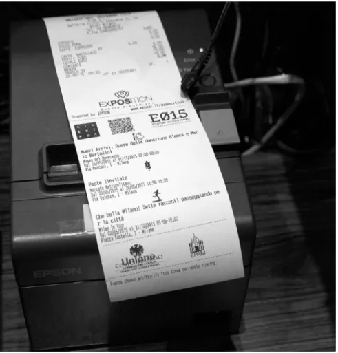 Fig. 6. ExPOSition can print updated event information on receipts86M. Zuccalàand E. S