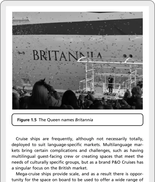 Figure 1.5 The Queen names Britannia