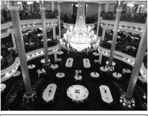 Figure 2.5 Main restaurant, Adventure of the Seas (RCI)Selling cruises and cruise products