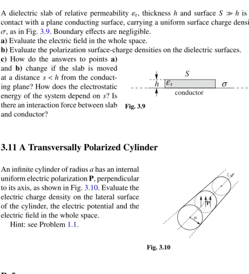 Fig. 3.10An infinite cylinder of radiusahas an internal