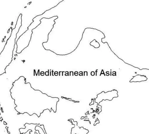 Figure 5.1  Mediterranean of Asia Source: Figure by author, Johannes Widodo.