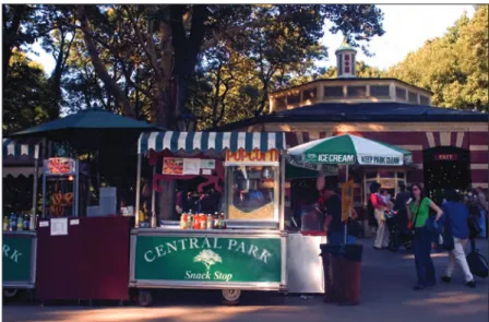 Figure 1.17:  Foodservice at national parks range from quick- quick-service to fine-dining.