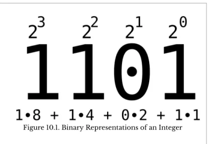 Figure 10.1. Binary Representations of an Integer 