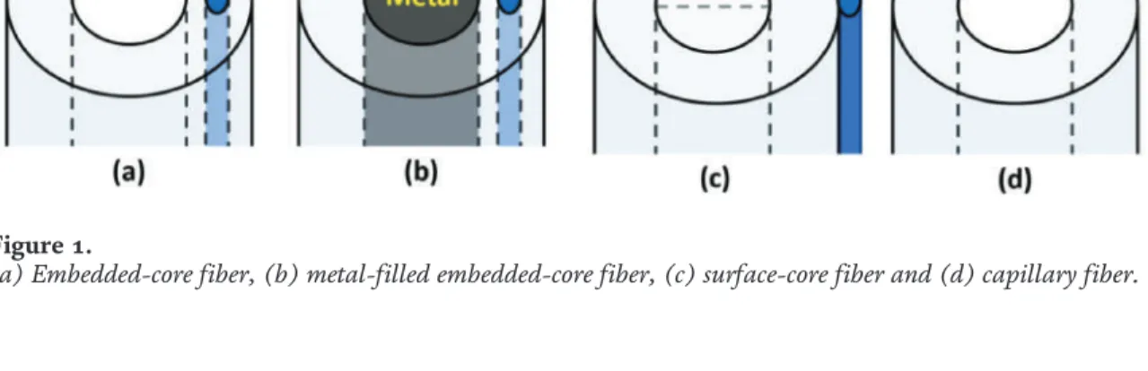 Figure 1 shows the fiber designs we present here. In Figure 1a, a diagram of the embedded-core fiber is shown [7, 8]