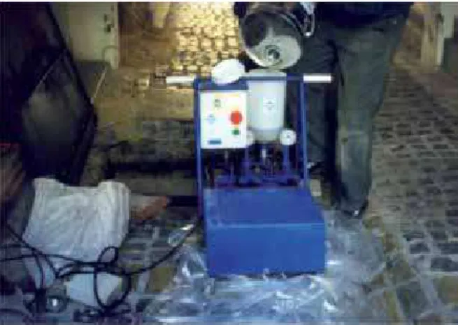 Figure 1. Two component electric grouting pump DV 97. 