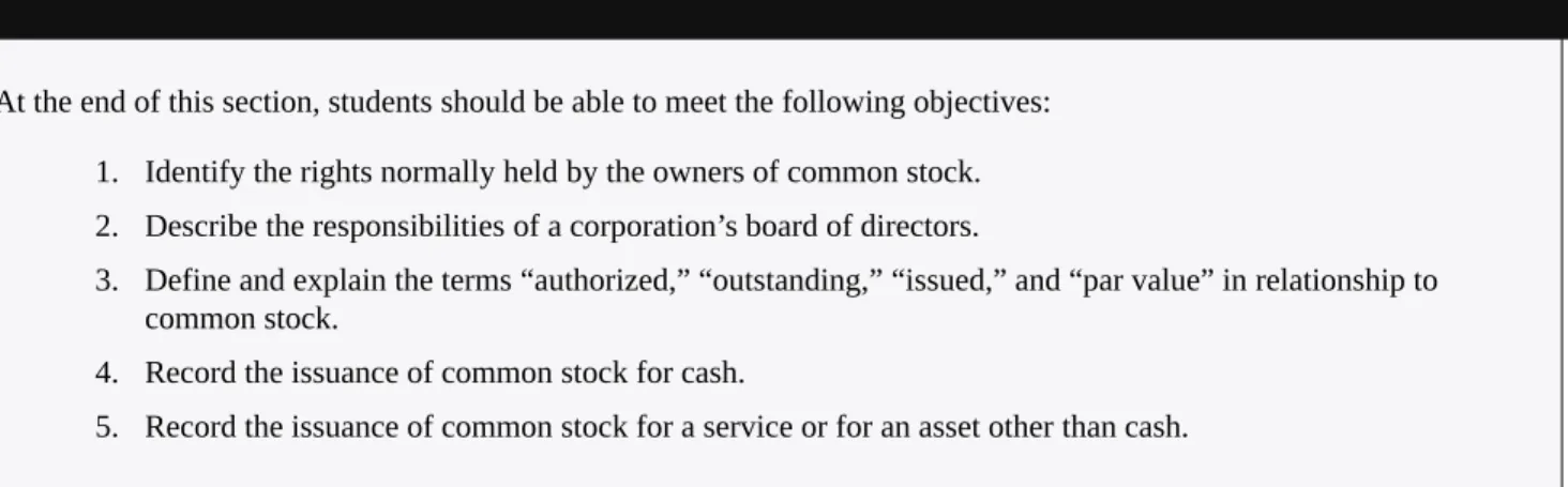 Figure 16.1 Shareholders’ Equity—Kellogg Company as of January 3, 2009 