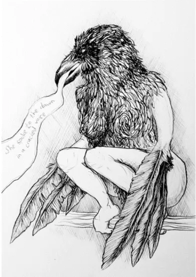 Figure 17. She Spoke To The Dawn In A Cracked Voice, by Jane Burn 