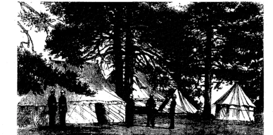 Figure  3:  Summer Encampment at  Mt Troodos.  Source:  Supplement to  the  Illustrated London News,  18 October 1879