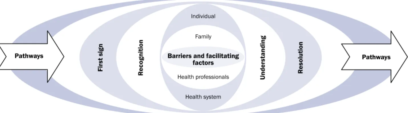 Figure 1: The ‘maze to care’ model