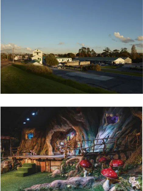 Figure 8. (Top) Auckland Film Studios - Henderson. 