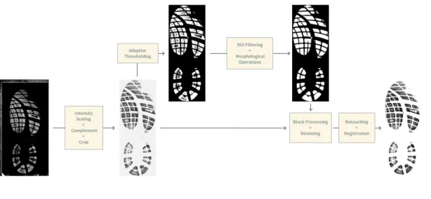 Figure 2.5: A block diagram outlining the processing steps in the proposed method.