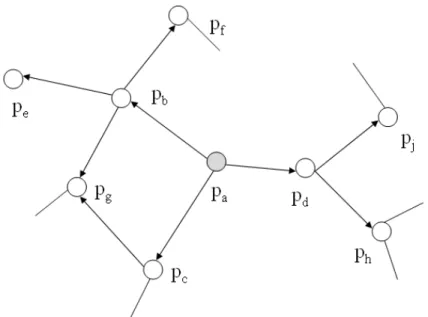 Figure 4.2: p a ’s trust network graph