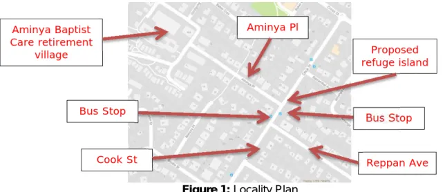 Figure 1: Locality Plan Aminya Baptist 