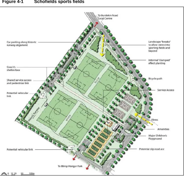 Figure 4-1  Schofields sports fields  