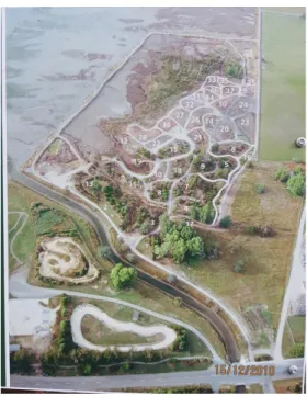 Figure 3: Image of site (right hand edge centre) showing distinction from rural uses (right  hand side top)