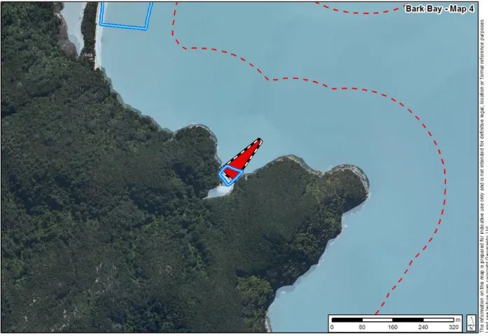 Figure 6: Bark Bay - Map 4 