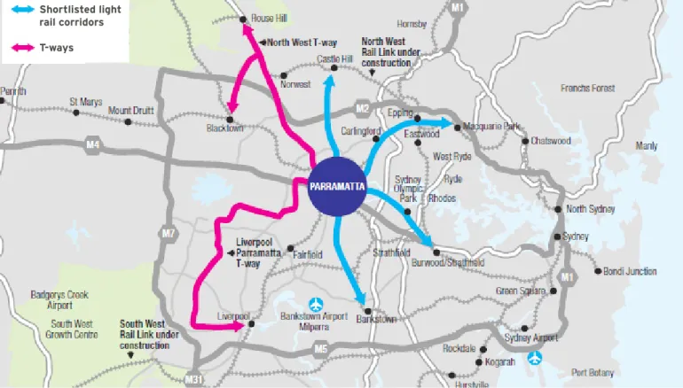 Figure 2.4: Proposed NorthConnex route