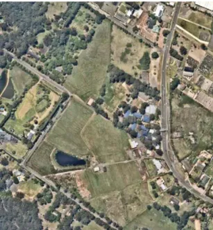 Figure 3: Aerial photo of part of northern site   29 October 2019 (Source: Nearmap)