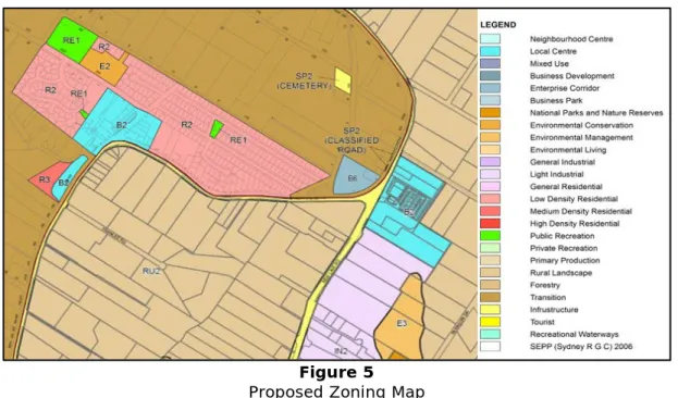 Figure 5  Proposed Zoning Map 