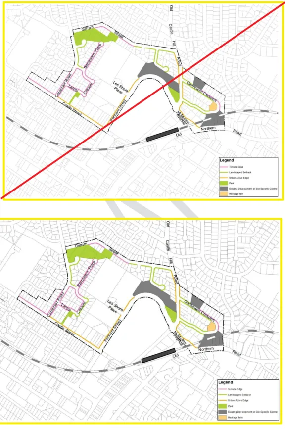 Figure 3 Streetscape Area Map 