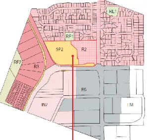 Figure  6:  Existing  LEP  2012  zoning  map  (R2  Low  Density Residential Zone) 