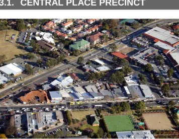 Figure 8 Central Place Precinct – Aerial View 