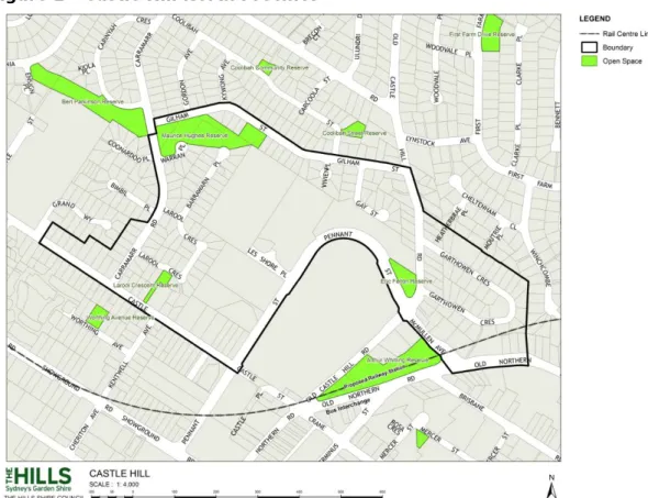 Figure 1 - Castle Hill North Precinct 