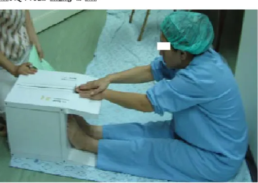 圖 3-2  柔軟度測量工具圖 